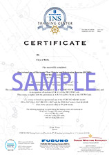 training certificate model