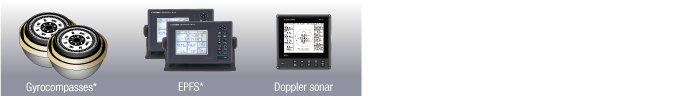 Gyrocompasses* EPFS* Doppler sonar
