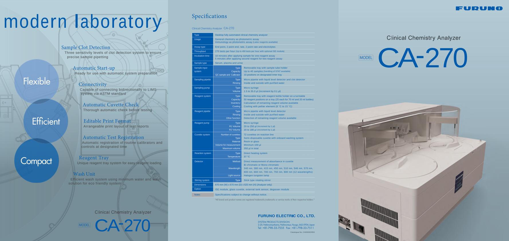 CA-270 Brochure
