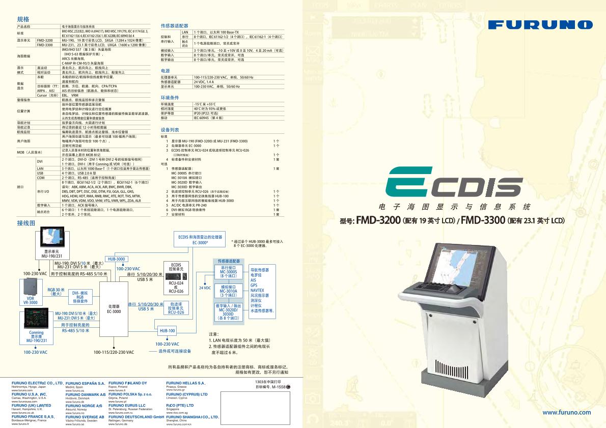 FMD-3200, FMD-3300 产品目录