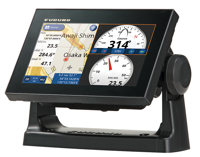 GPS/WAAS CHART PLOTTER with built-in CHIRP FISH FINDER GP-1871F, GPS,  Chart Plotter, Products