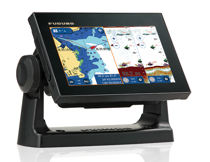 7型ワイド、カラー液晶GPSプロッタ魚探 GP-1871F | GPS, プロッタ