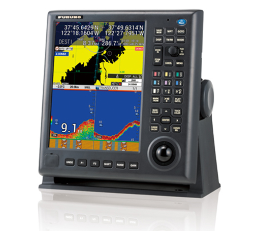 GPS/WAAS COLOR CHART PLOTTER with FISH FINDER GP-3700F