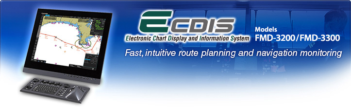 Fast, intuitive route planning and navigaqtion monitoring with FURUNO ECDIS FMD-3200/3300