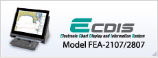 ECDIS(Electronic Chart Display and Information System) Model:FEA-2107/2807
