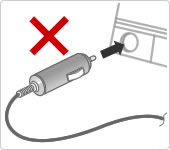 電源取り付けの注意