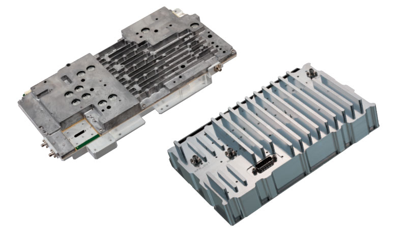 X-band (left) and S-band (right)