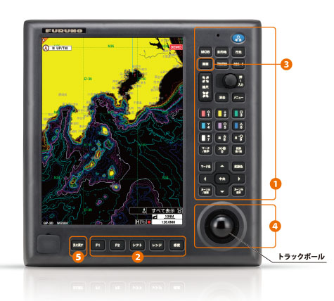 フルノ・GPSプロッター・GP-3500