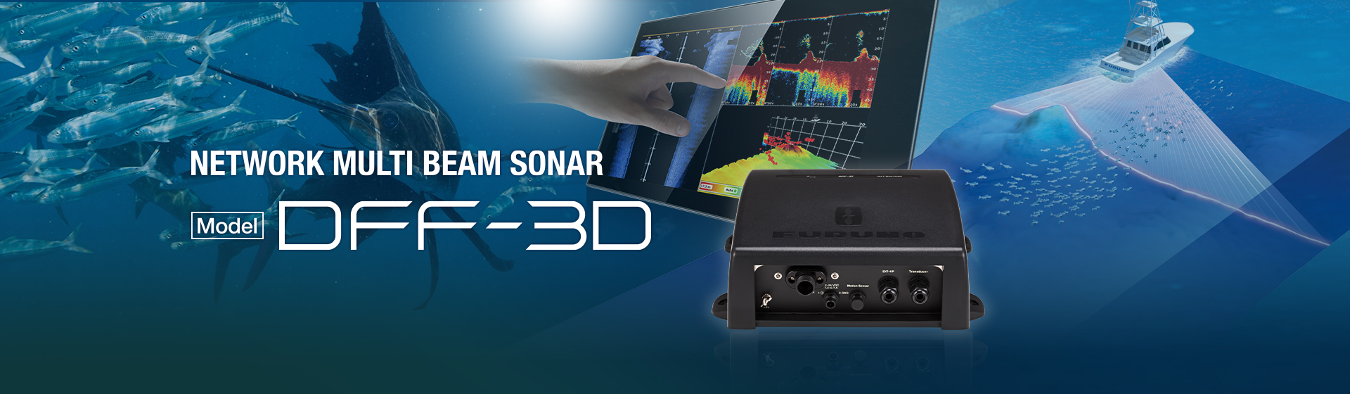 NETWORK MULTI BEAM SONAR DFF-3D