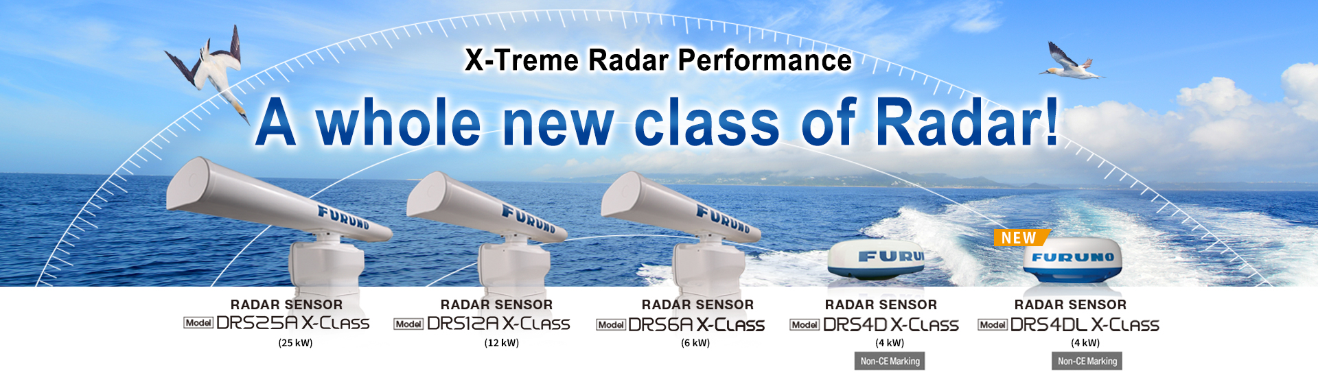 RADAR SENSOR DRS X-Class series (DRS4DL/4D/6A/12A/25A X-Class)