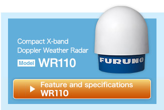 Compact X-band Doppler Weather Radar WR110