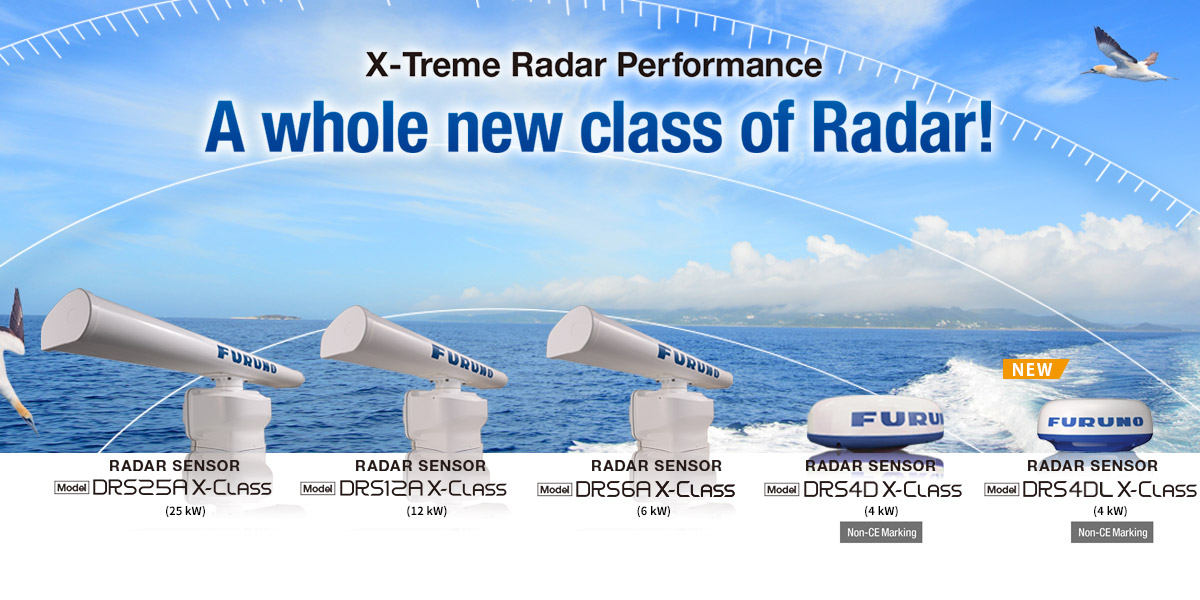 X-Treme Radar Performance A whole new class of Radar. RADAR SENSOR DRS X-Class Series(DRS6A X-Class, DRS12A X-Class, DRS25A X-Class)